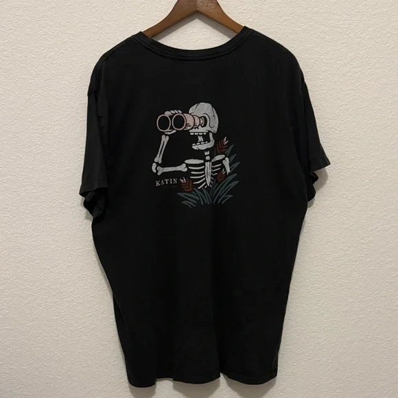 Katin Black Short Sleeve Tee Size XXL - Picture 4 of 5